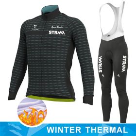 Jacket Fleece Thermal Sweater Rossi Cycling Wear (Option: B-L)