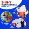 2.5 Feet 4-to-Score Giant Game Set
